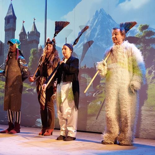 Nelson, Gabriel, Fanny und Ritter