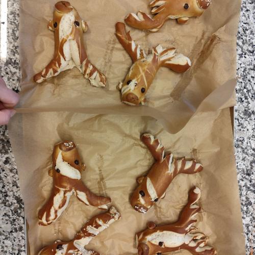 Rentier-Laugenstangerl