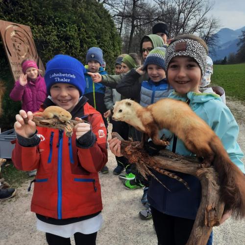 Jäger in der Schule
