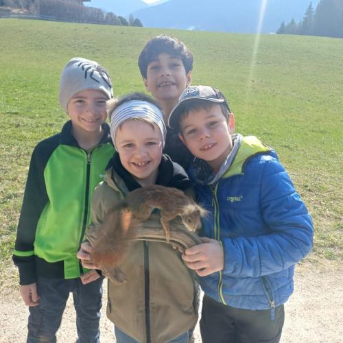 Jäger in der Schule