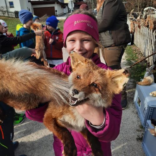 Jäger in der Schule