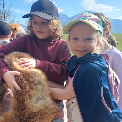 Jäger in der Schule