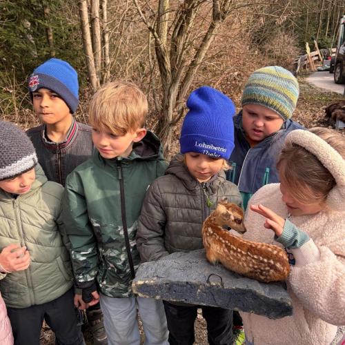 Jäger in der Schule