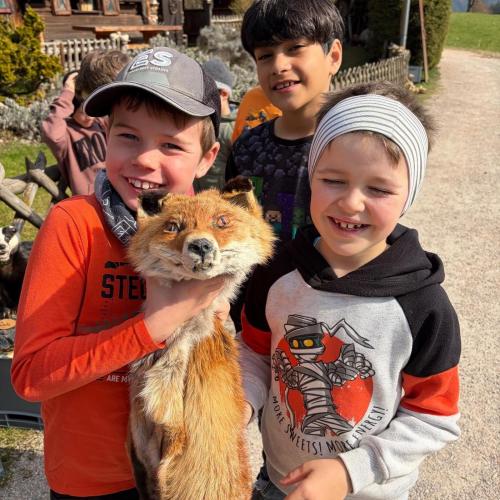 Jäger in der Schule