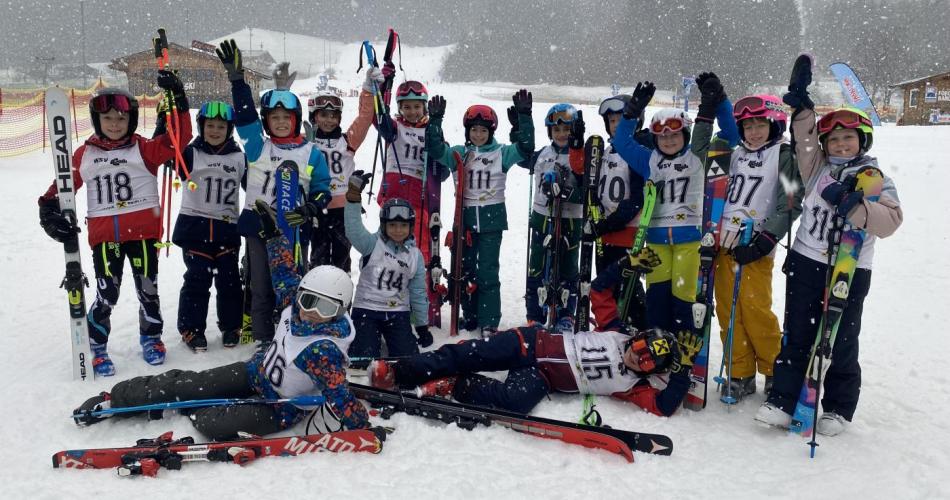 Gruppenfoto Schnee