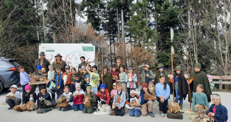 Jäger in der Schule 